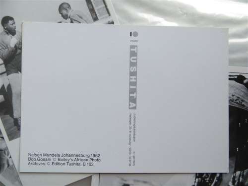 Nelson Mandela Postcard set - 4 x Postcards - 1 Bid for all