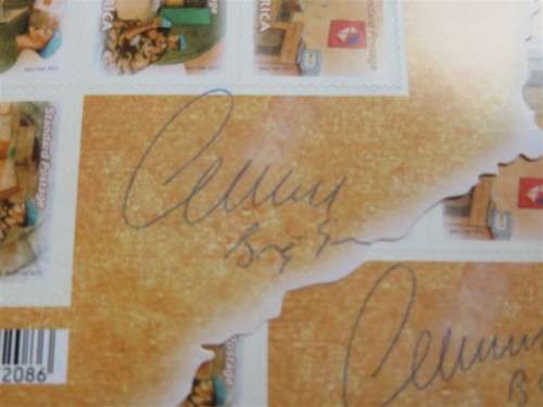 Signed - 11 Field South African Postal Unit - UMM Sheet - Bid per sheet