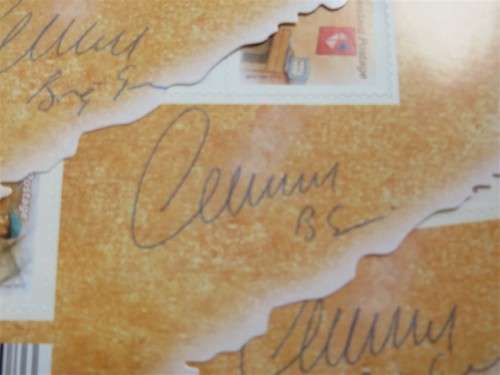 Signed - 11 Field South African Postal Unit - UMM Sheet - Bid per sheet