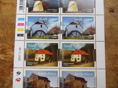 Mills of South Africa Sheet UMM