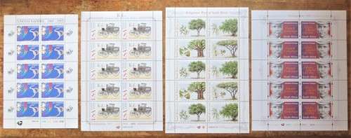4 x South Africa Full Sheets UMM - 1 Bid for all