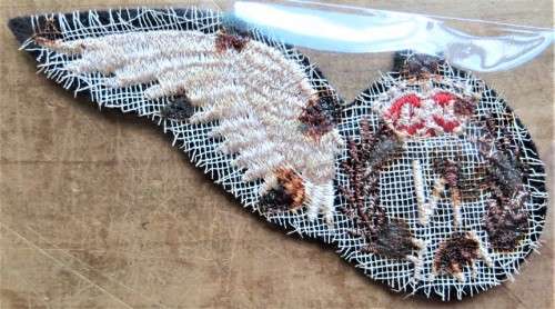 RAF Navigator Embroidered Wing Brevet Patch