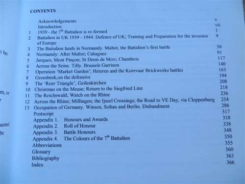 The War History of the 7th Battalion - Hampshire Regiment - Ian Taylor Excellent Condition