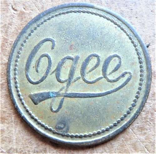 Ogee 2/ Shilling Barber Token