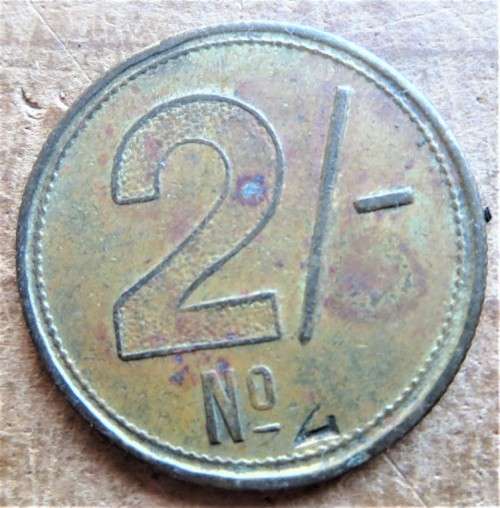 Ogee 2/ Shilling Barber Token