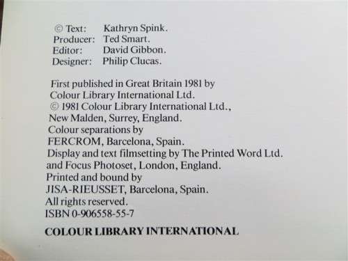 1st Edition For the Brotherhood of Man - Mother Teresa of Calcutta - K.Spink