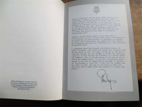 1st Edition For the Brotherhood of Man - Mother Teresa of Calcutta - K.Spink