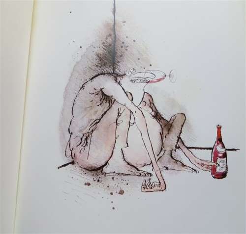 Something in the Cellar - Ronald Searle`s Wonderful World of Wine