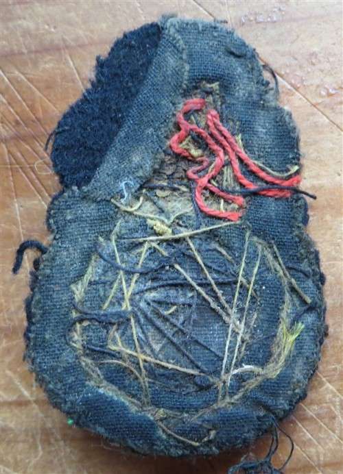 SA Navy Officers Embroidered Cap Badge