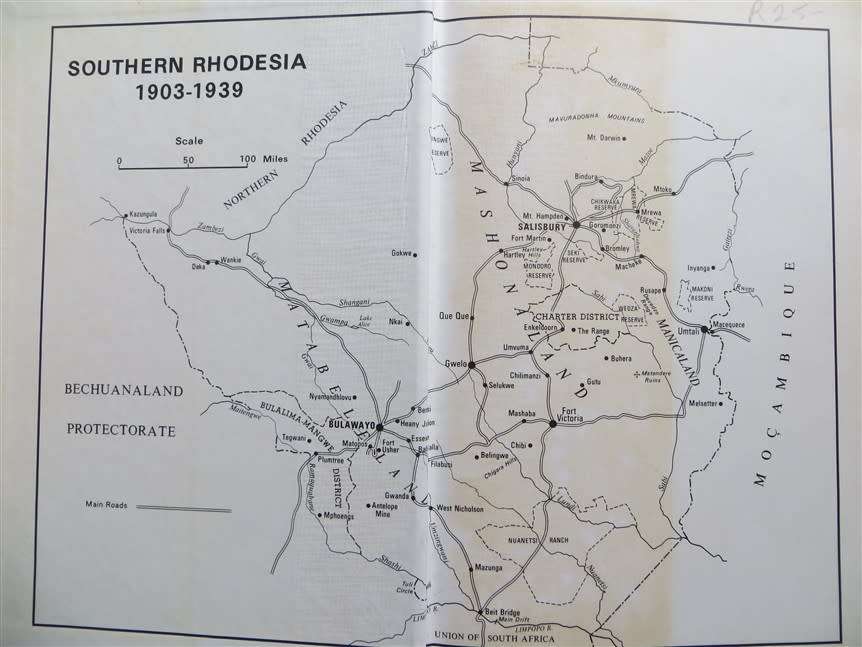 History of the British South Africa Police - Rhodesia BSAP - signed Peter Gibbs