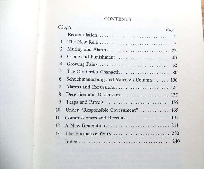 History of the British South Africa Police - Rhodesia BSAP - signed Peter Gibbs