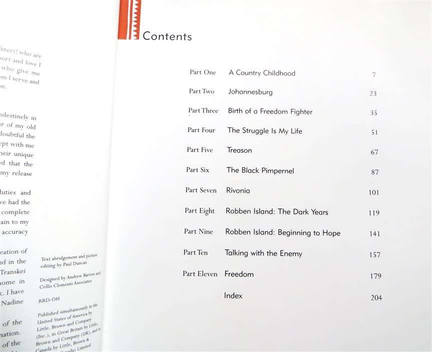 Mandela - An illustrated Biography 1st Edition