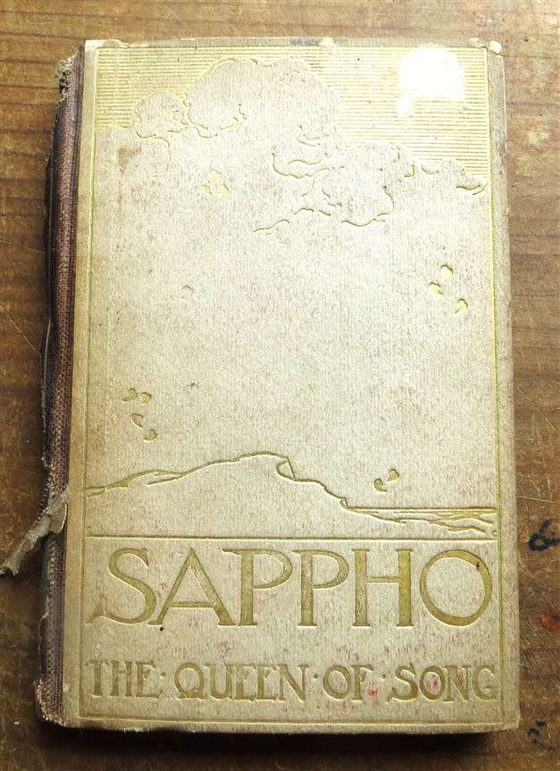 SAPPHO: 1914 - The Queen of Song -Arranged by J R Tutin Illustrated  E H R Collings