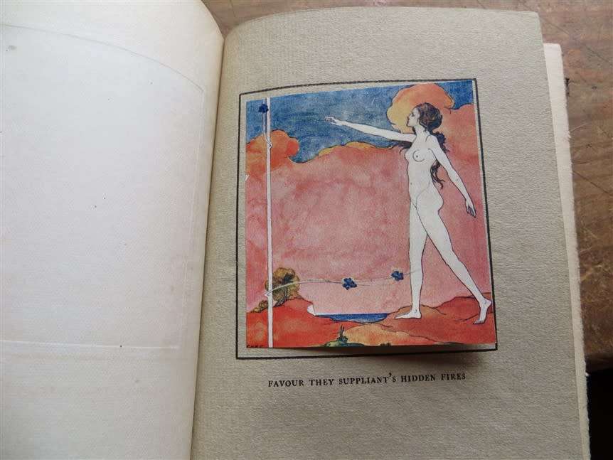 SAPPHO: 1914 - The Queen of Song -Arranged by J R Tutin Illustrated  E H R Collings