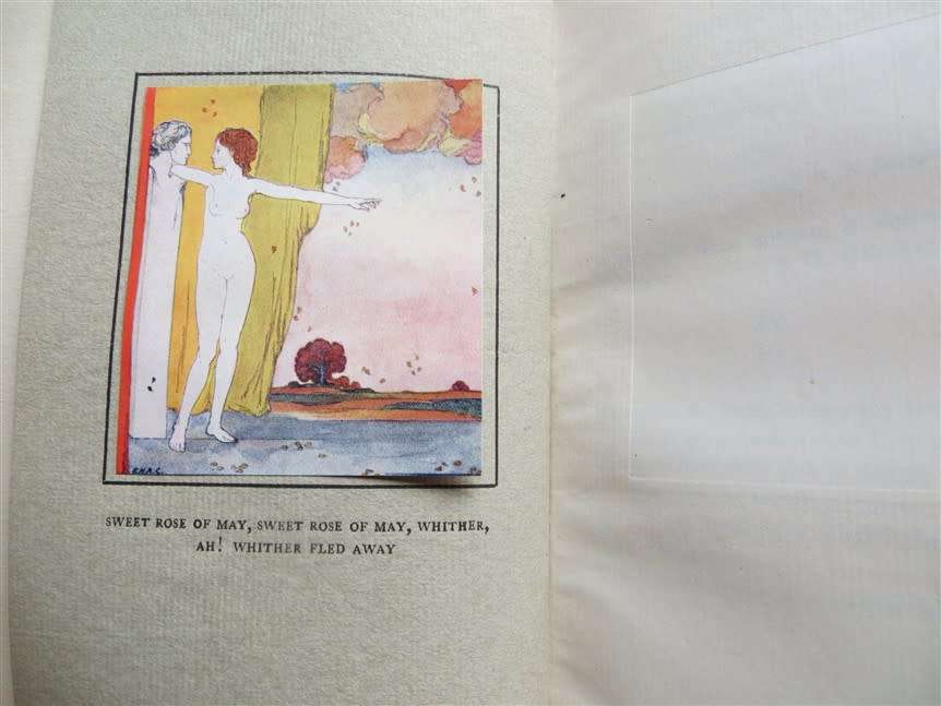 SAPPHO: 1914 - The Queen of Song -Arranged by J R Tutin Illustrated  E H R Collings