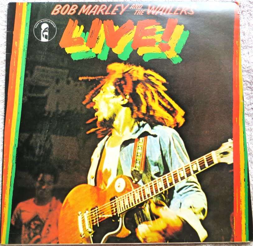 Vintage LP Bob Marley & the Wailers LIVE - VG+