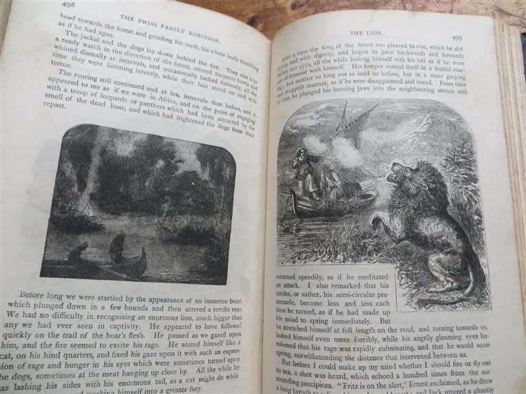 The Adventures of the Swiss Family Robinson - H.Frith - Illustrated