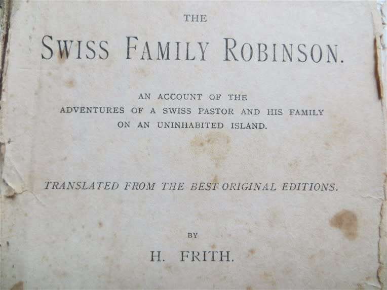 The Adventures of the Swiss Family Robinson - H.Frith - Illustrated