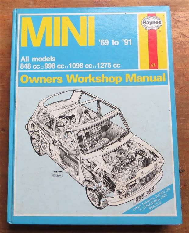 Mini Owners Workshop Manual - All Models from 1969 - Haynes