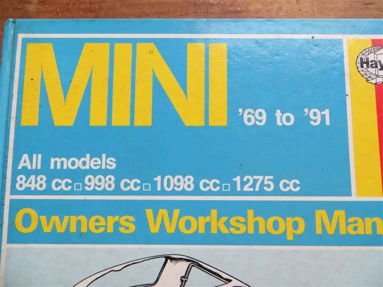 Mini Owners Workshop Manual - All Models from 1969 - Haynes