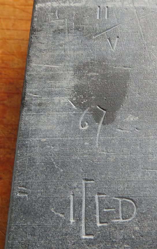 Large Relief Sculpture Set (1965) 5 x Black Stone Numbered & Signed -150mmX460mm each Stone