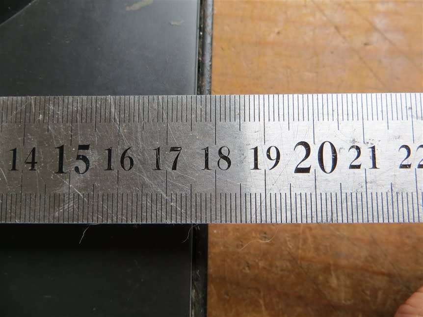 Abstract Black Stone relief Sculpture signed in metal frame - 1967