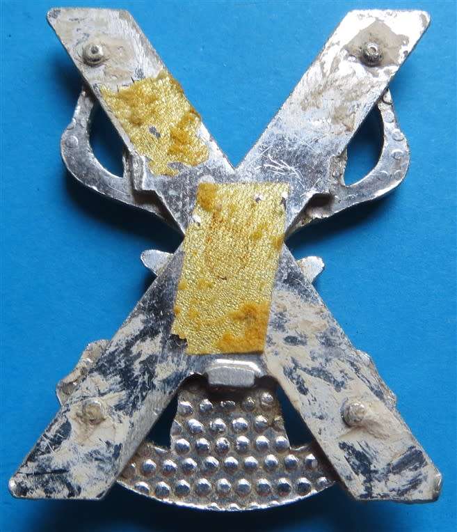 Large Vintage Seaforth Highlanders Badge Scottish