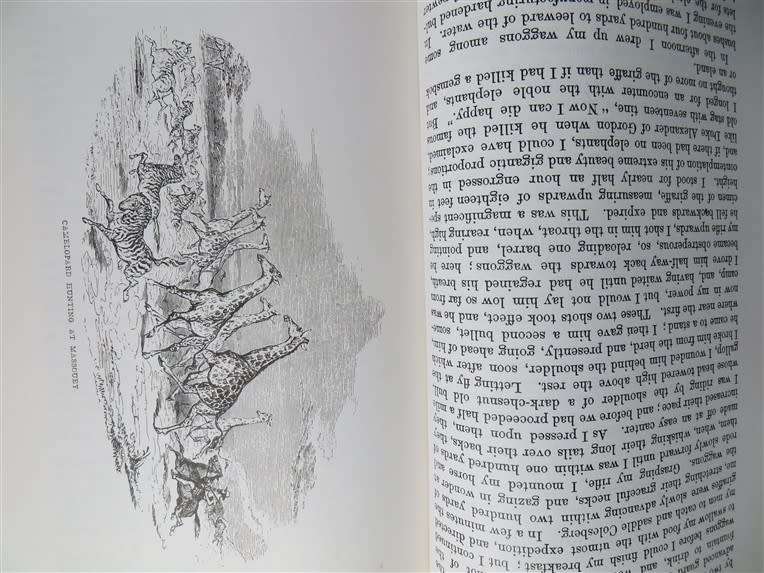 A Hunter`s Life in South Africa - R. Gordon Cumming 1986 copy of the 1857 Edition