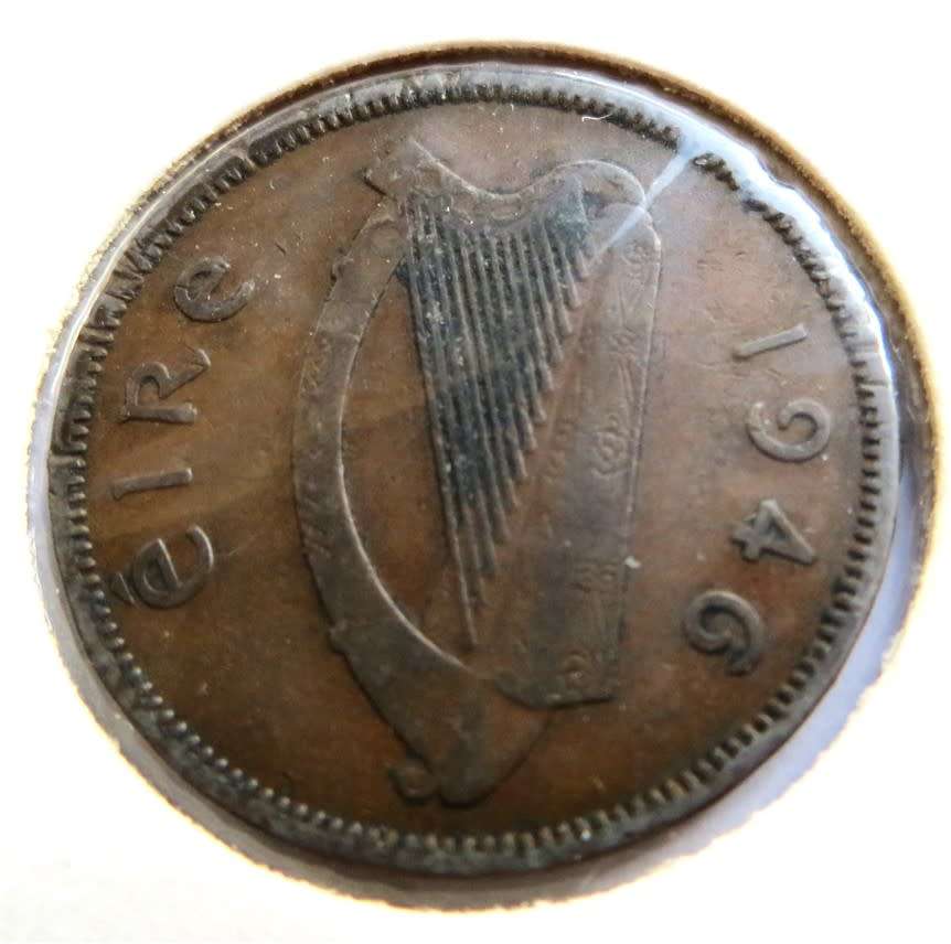 1946 Ireland Half Penny