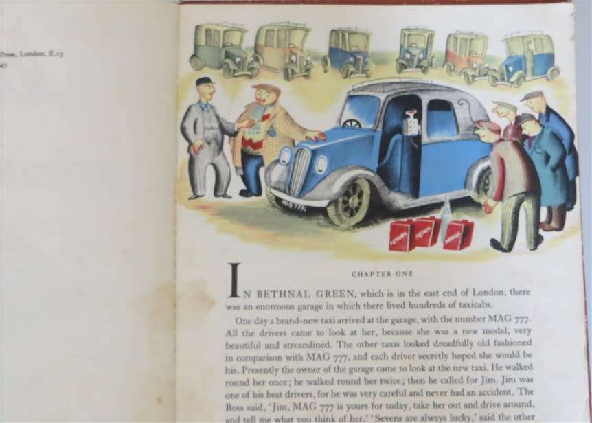 1943 Maggie The Streamlined Taxi - Hilary Stebbing RARE