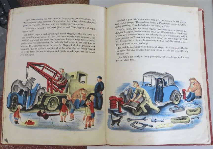 1943 Maggie The Streamlined Taxi - Hilary Stebbing RARE
