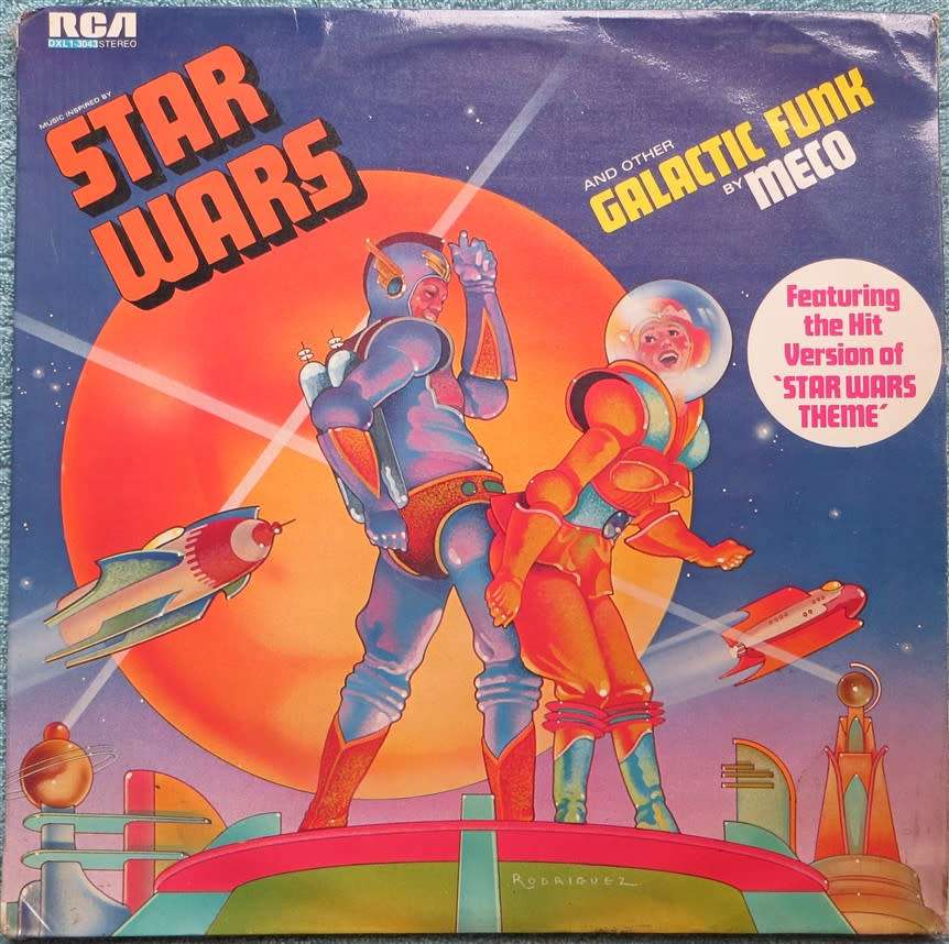 Star Wars Galactic Funk - Meco Vinyl LP Cover VG/VG
