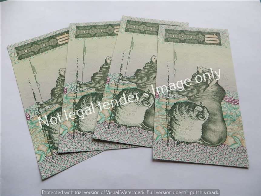 4 x Stals 1st Issue Consecutive R10 Notes - Bid per Note
