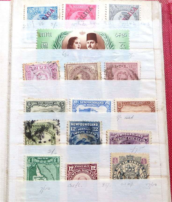 Small Pocket Albun with Older World Stamps