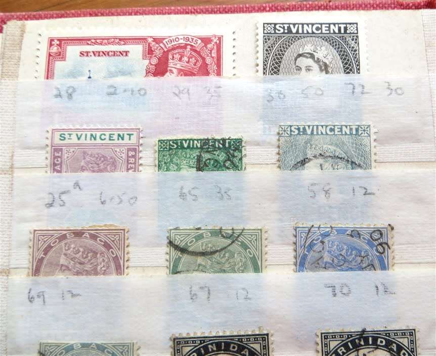 Small Pocket Albun with Older World Stamps