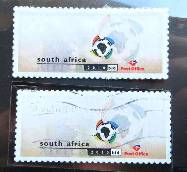 RSA 2004 Virtual Stamp (2010 FIFA World Cup Bid) USED - 1 Bid