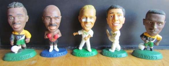 CRAZY R1 START-Collection of 5 Sporting heroes -8x sets available-bid per set