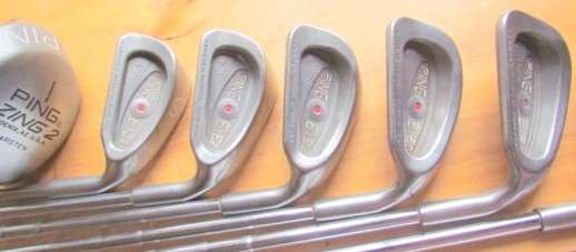 PING EYE 2 IRONS + PING ZING WOOD - CLASSICS SET @ R1 START Â£Â£WOWÂ£Â£