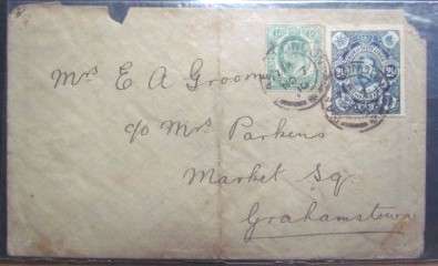 UNION COVER - POSTAL HISTORY ITEM  @@@  R1 START  @@@