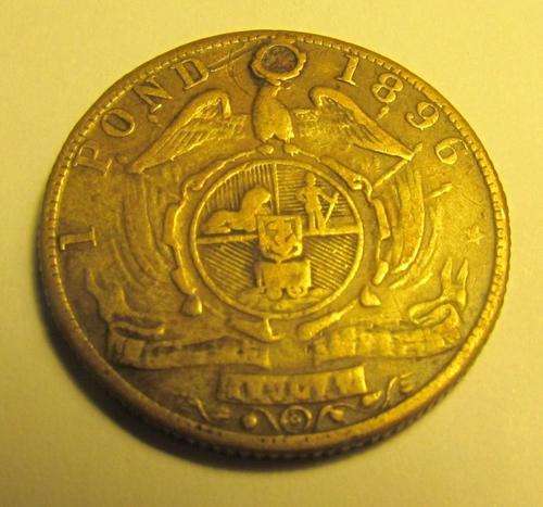 1896 IMITATION POND TOKEN - WOW !!! LOW START !!