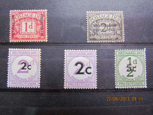 BECHUANALAND POSTAGE DUE - RARE    -  $$$ R1 START $$$