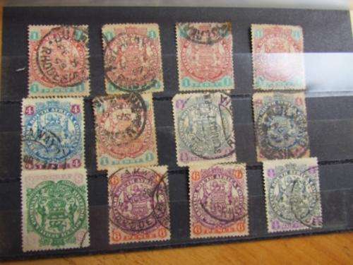 B.S.A.C  HARD TO FIND LOT POSTALLY USED @ R1 START @