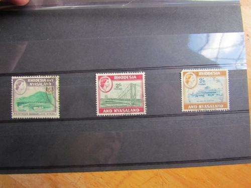 RHODESIA 1/3 + 2/ + 2/6  **$^ R1 START ^$**