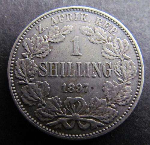 1897 1/ SHILLING **GREAT DEATAILS** RARE ** @@$$ R1 START $$@@