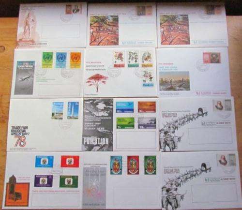 RHODESIA FDC LOT - HIGH VALUE  #$$ R1 START $$# NO RESERVE