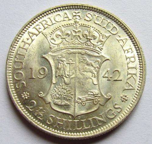 1942 HALFCROWN - SUPERB CONDITION - Catalogue Value = R1800.00++