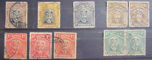 British South Africa Company 2 Shillings Different Shades