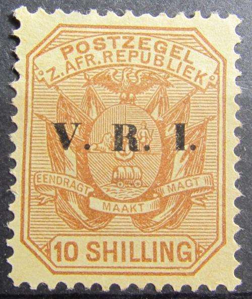 Transvaal M/Mint Vfine 10 Shillings Value