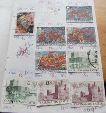R1 START - APPROVAL BOOKLET WITH MANY STAMPS - LOT FOR R1 !!!!!