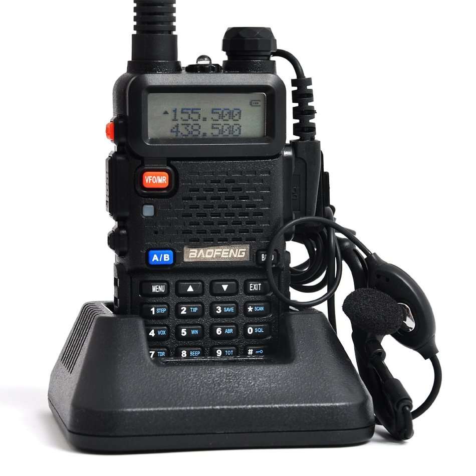 BAOFENG UV-5R Dual Band Handheld Transceiver Radio Walkie Talkie